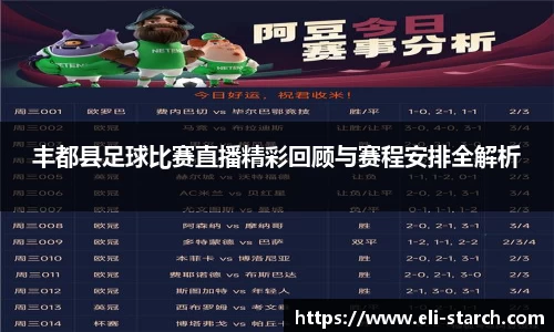丰都县足球比赛直播精彩回顾与赛程安排全解析