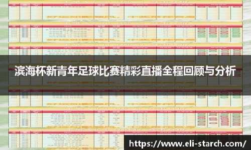 滨海杯新青年足球比赛精彩直播全程回顾与分析